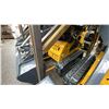 Image 4 : SDLANCH SDLL60 YELLOW GAS POWERED MINI STAND ON SKID STEER WITH 7" RUBBER TRACKS & TOOLBOX