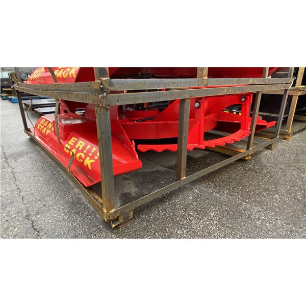 TOP CAT HDRC-81 HEAVY-DUTY SKID STEER ROTARY BRUSH CUTTER ATTACHMENT