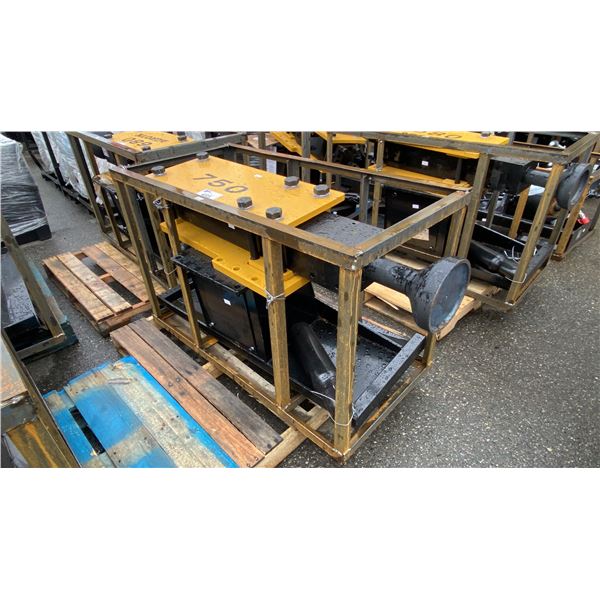 AGROTK 750 PD750-PZ HYDRAULIC SKID STEER INDUSTRIAL DROP HAMMER ATTACHMENT