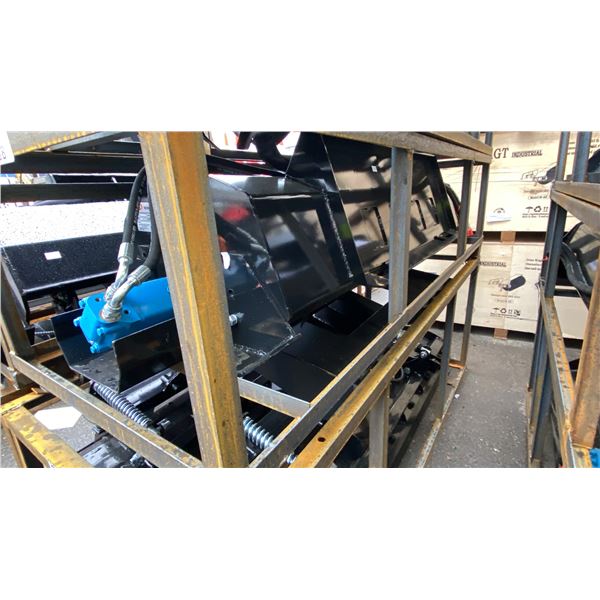 MOWER KING ECSSTR072 HYDRAULIC 72" SKID STEER TILLER ATTACHMENT