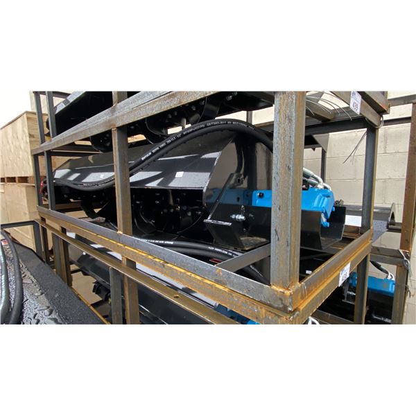 MOWER KING ECSSTR072 HYDRAULIC 72" SKID STEER TILLER ATTACHMENT