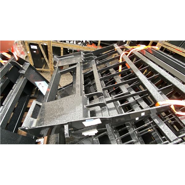 MOWER KING SA-100 HEAVY DUTY 48" PALLET FORK SKID STEER ATTACHMENT