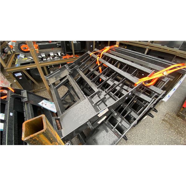 MOWER KING SA-100 HEAVY DUTY 48" PALLET FORK SKID STEER ATTACHMENT