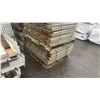 Image 3 : GREY INDUSTRIAL METAL PALLET RACKING 6 UPRIGHTS (12'L X 42"W) 20 CROSSBARS (8'L) & PALLET OF MESH