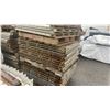 Image 3 : GREY INDUSTRIAL METAL PALLET RACKING 6 UPRIGHTS (12'L X 42"W) 20 CROSSBARS (8'L) & PALLET OF MESH