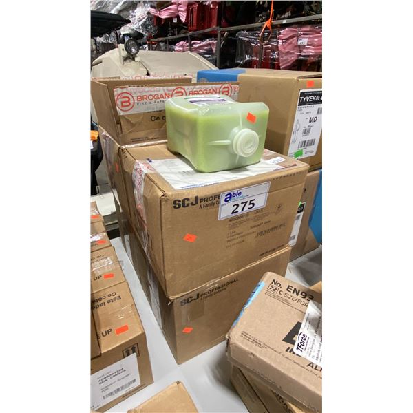 5 CASES OF SCJ PROFESSIONAL SOLOPOL LIME HEAVY DUTY HAND CLEANER