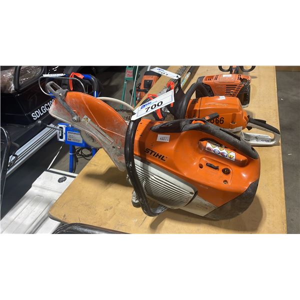 STIHL TS 420 GAS POWERED COMMERCIAL PORTABLE CHOP SAW