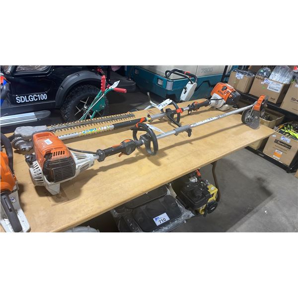 STIHL KM 131R GAS POWERED COMMERCIAL PORTABLE EDGER