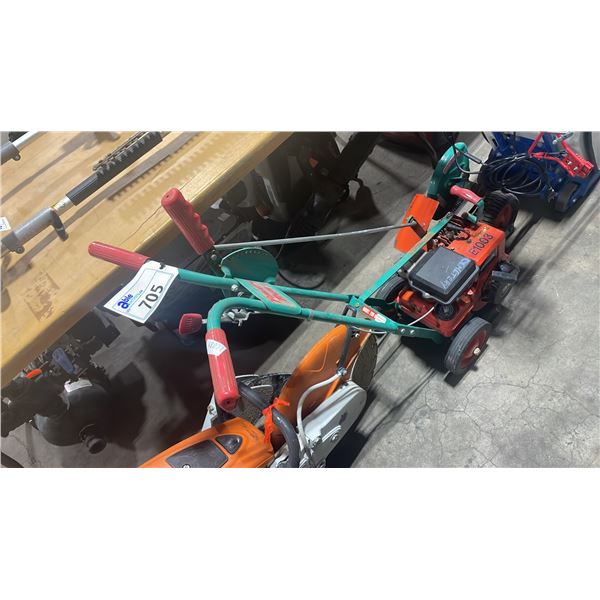 POWER TRIM 200-8 GREEN GAS POWERED INDUSTRIAL WALK BEHIND EDGER