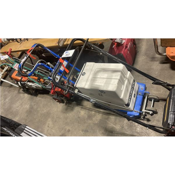 ZAMBONI EZ-111 COMMERCIAL ELECTRIC WALK BEHIND ICE EDGER WITH KEYS & CHARGER