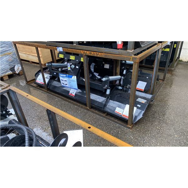 MOWER KING SPA84 HEAVY DUTY HYDRAULIC 84" SKID STEER SNOW PLOW/DOZER BLADE ATTACHMENT