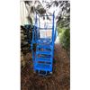 Image 4 : CANWAY 5H BLUE METAL 5' INDUSTRIAL MOBILE WAREHOUSE STAIRS