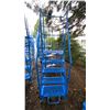 Image 4 : CANWAY 5H BLUE METAL 5' INDUSTRIAL MOBILE WAREHOUSE STAIRS