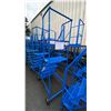 Image 2 : CANWAY 5H BLUE METAL 5' INDUSTRIAL MOBILE WAREHOUSE STAIRS