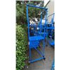 Image 2 : CANWAY 5H BLUE METAL 5' INDUSTRIAL MOBILE WAREHOUSE STAIRS