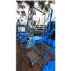Image 2 : KLETON B24O5H BLUE METAL 5' INDUSTRIAL MOBILE WAREHOUSE STAIRS