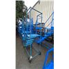 Image 2 : KLETON B24O5H BLUE METAL 5' INDUSTRIAL MOBILE WAREHOUSE STAIRS