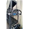 Image 3 : BLACK PLASTIC 2 TIER 42"L X 25"D X 33"H COMMERCIAL MOBILE PRODUCT CART