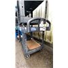 Image 3 : BLACK PLASTIC 2 TIER 42"L X 25"D X 33"H COMMERCIAL MOBILE PRODUCT CART