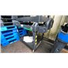 Image 2 : BLACK PLASTIC 2 TIER 42"L X 25"D X 33"H COMMERCIAL MOBILE PRODUCT CART