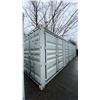 Image 1 : 40' GREY HC, 52,910 MAX CAPACITY INDUSTRIAL TRANSPORT CONTAINER WITH 4 DUAL SWING SIDE DOORS DUAL