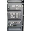 Image 4 : 20FT DARK GREY SHIPPING CONTAINER WITH FRONT DOUBLE CAM LOCK DOOR 8'6" X 8' X 20' XHCU2752229