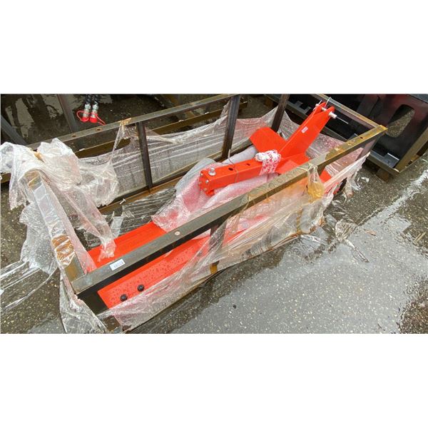 2026 AGT RB15-60 ORANGE REAR BLADE ATTACHMENT, FITS CAT 1 MINI STYLE TRACTORS