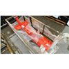 Image 2 : 2026 AGT RB15-60 ORANGE REAR BLADE ATTACHMENT, FITS CAT 1 MINI STYLE TRACTORS