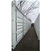 Image 1 : 40' GREY HC, 52,910 MAX CAPACITY INDUSTRIAL TRANSPORT CONTAINER WITH 4 DUAL SWING SIDE DOORS DUAL