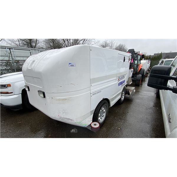 2012 OLYMPIA ICE BEAR ELECTRIC ZAMBONI, WHITE, VIN RIB120343303,