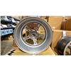 Image 2 : SET OF 4 ALPHA AV-5 JWL VIA JAWA 18X8 -JJ SILVER 5 BOLT VINTAGE PROFESSIONAL VEHICLE RIMS