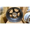 Image 2 : SET OF 4 JWL VIA JAWA 15X6 1/2 -JJ PEWTER 4 BOLT VINTAGE PROFESSIONAL VEHICLE RIMS