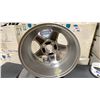 Image 2 : SET OF 4 JWL VIA JAWA 15X7 -JJ SILVER 4 BOLT VINTAGE PROFESSIONAL VEHICLE RIMS