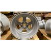 Image 3 : SET OF 4 JWL VIA JAWA 15X7 -JJ SILVER 5 BOLT VINTAGE PROFESSIONAL VEHICLE RIMS