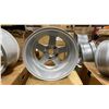 Image 3 : SET OF 4 JWL VIA JAWA 15X7 -JJ SILVER 5 BOLT VINTAGE PROFESSIONAL VEHICLE RIMS