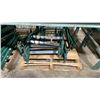 Image 4 : ULINE H-4071 GREY INDUSTRIAL 24"W X 10'L ADJUSTABLE GRAVITY ROLLER CONVEYOR SYSTEM WITH 2 LEGS