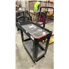 Image 2 : BLACK PLASTIC 2 TIER MOBILE UTILITY CART
