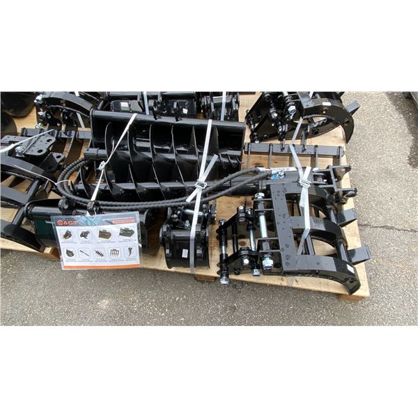 AGT INDUSTRIAL MINI EXCAVATOR ATTACHMENT SET A - MODE: 12EX-ATA