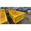 Image 2 : SDLANCH SDLD25 YELLOW RIDE ON GAS POWERED MINI CRAWLER DUMPER, 3 SPEED WITH 9" TRACKS &