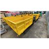 Image 3 : SDLANCH SDLD25 YELLOW RIDE ON GAS POWERED MINI CRAWLER DUMPER, 3 SPEED WITH 9" TRACKS &