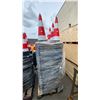 Image 2 : PALLET OF RED REFLECTIVE COMMERCIAL INDUSTRIAL TRAFFIC CONES