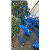 Image 3 : CANWAY 5H BLUE METAL 5' INDUSTRIAL MOBILE WAREHOUSE STAIRS
