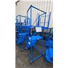 Image 2 : CANWAY 5H BLUE METAL 5' INDUSTRIAL MOBILE WAREHOUSE STAIRS