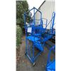 Image 3 : CANWAY 5H BLUE METAL 5' INDUSTRIAL MOBILE WAREHOUSE STAIRS