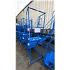 Image 2 : CANWAY 5H BLUE METAL 5' INDUSTRIAL MOBILE WAREHOUSE STAIRS