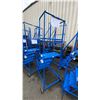 Image 2 : CANWAY 5H BLUE METAL 5' INDUSTRIAL MOBILE WAREHOUSE STAIRS