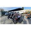 Image 2 : SDLANCH SDLGC100 BLACK 6 SEAT ELECTRIC GOLF CART WITH 4KW AC MOTOR, 50 MILE RANGE,