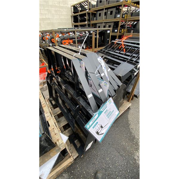 AGT SAII100 HEAVY DUTY 48" PALLET FORK SKID STEER ATTACHMENT