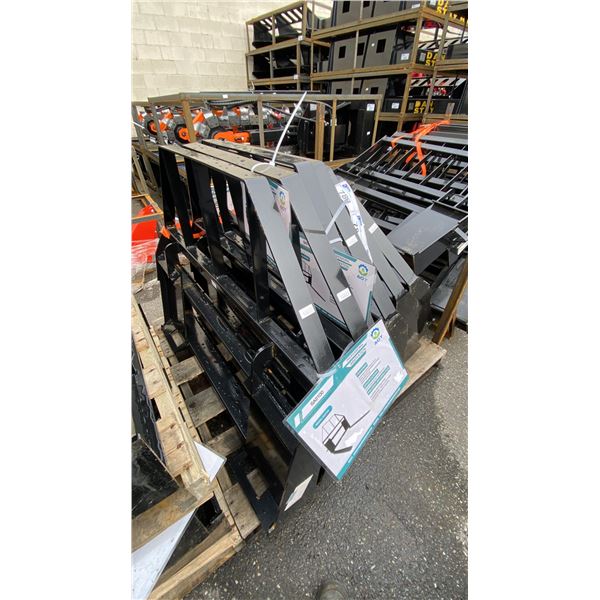 AGT SAII100 HEAVY DUTY 48" PALLET FORK SKID STEER ATTACHMENT