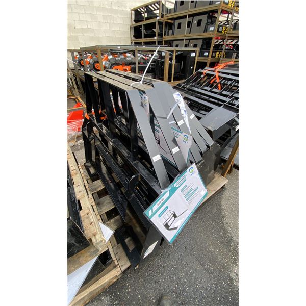 AGT SAII100 HEAVY DUTY 48" PALLET FORK SKID STEER ATTACHMENT